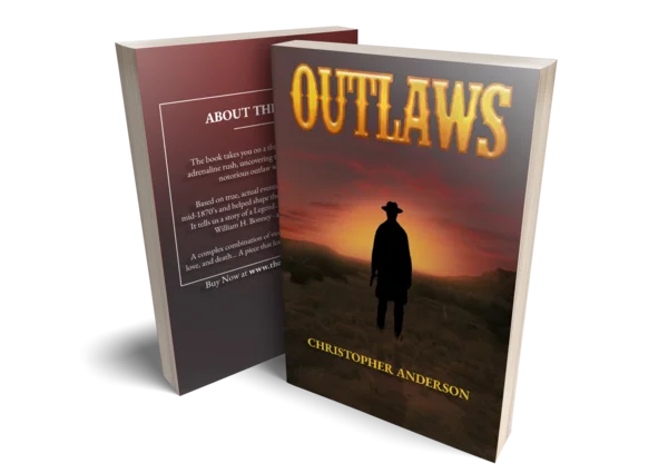 Outlaws by Christopher Anderson - 3D Book Cover